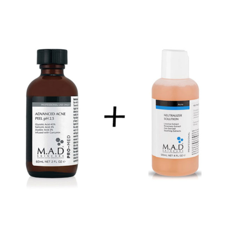 پیلینگ شیمیایی اسیدتراپی آکنه پیشرفته (همراه با خنثی ساز) ام ای دی M.A.D_67bc711756652.jpeg